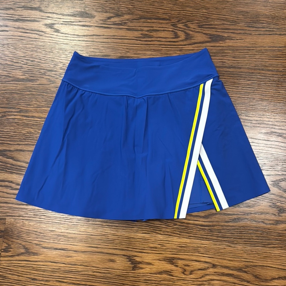 NWT Wilson Blue Asymmetrical Tennis Skirt